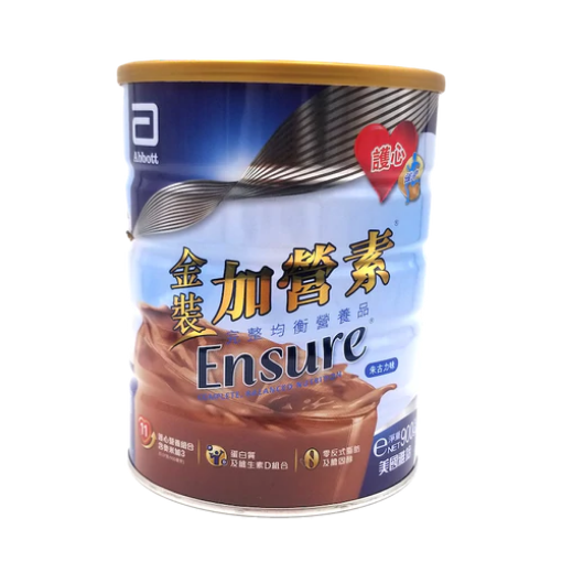 圖片 Abbott Ensure 雅培 金裝加營素 朱古力味 900 g