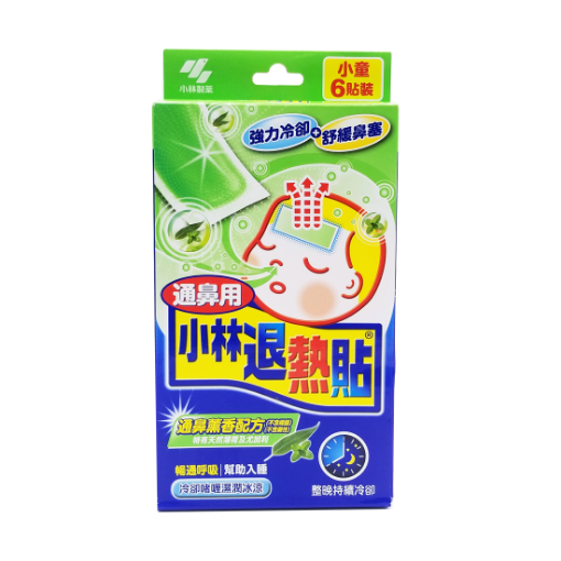 圖片 小林製藥 小林退熱貼 通鼻用 小童 6 貼裝